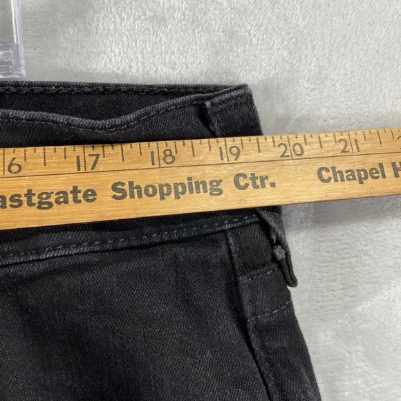 True Religion Jeans mens 38x34 Geno Relaxed Slim Fit Black Denim Pockets Stretch